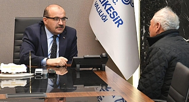 Balıkesir Valisi İsmail Ustaoğlu Vatandaşlarla Buluştu