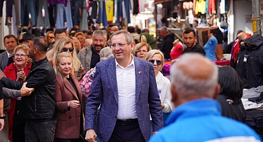 Başkan Ergin’den Geleneksel Pazaryeri Ziyareti