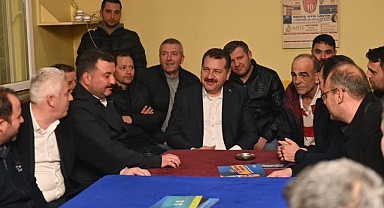 Başkan Yücel Yılmaz, Karesi'de Esnaf ve Vatandaşlarla Buluştu