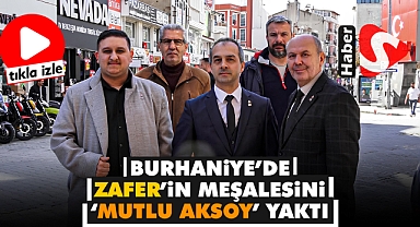 Burhaniye’de Zafer’in Meşalesini ‘Mutlu Aksoy’ Yaktı