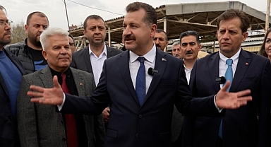 Burhaniye Pazayeri’nin üstünü kapatılacak