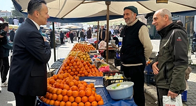 Eray, ‘Pazar Esnafımızın Sorunlarını Biliyoruz, Çözmeye Geliyoruz’