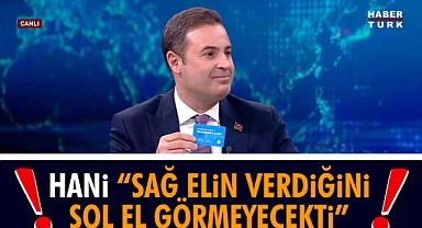 Hani “Sağ Elin Verdiğini Sol El Görmeyecekti”