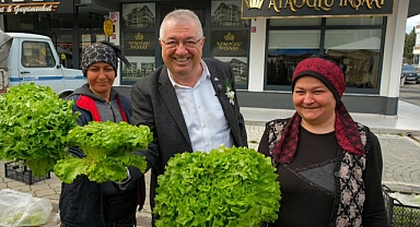 Mehmet Ertaş, Altınkum Pazarında Vatandaşlarla Buluştu