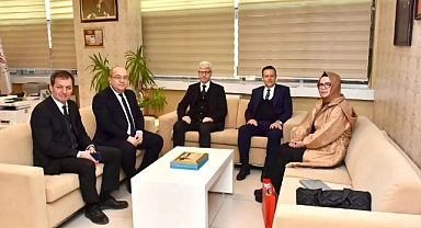 Mesut Eray, Balıkesir İl Sağlık Müdürlüğü'nü Ziyaret Etti