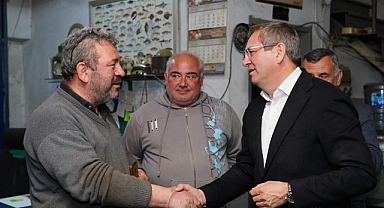 Mesut Ergin’e Ayvalık Halkının Desteği Tam