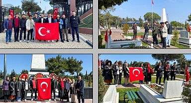 Öğrencilerden Anlamlı Şehitlik Ziyareti