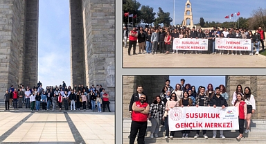 Susurluk ve İvrindi Gençlik Merkezleri, Çanakkale Gezisinde Şehitleri Andı