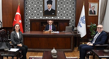 Türkiye Halk Bankası Balıkesir Şubesi Müdürü Ali Devrim Önder, Vali İsmail Ustaoğlu’nu Ziyaret Etti