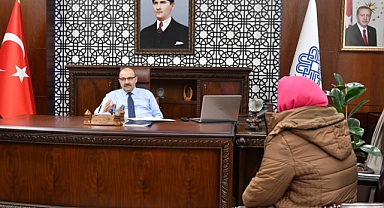 Vali Ustaoğlu, Vatandaşlarla Buluştu