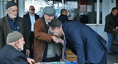 Yücel Yılmaz, Altıeylül Kırsal Mahallelerini Ziyaret Etti