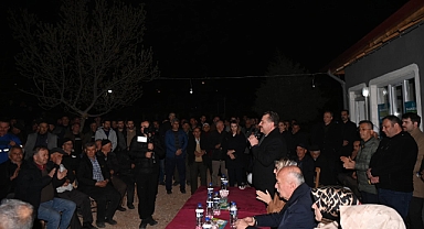 Yücel Yılmaz, Dursunbey Mahallelerinde Vatandaşlarla Buluştu