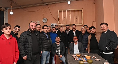 Yücel Yılmaz ve Dinçer Orkan, Karesi'de Vatandaşlarla Buluştu