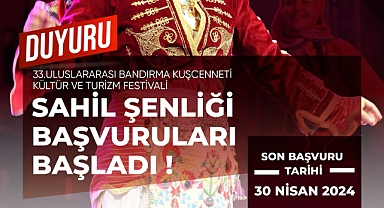 Bandırma Sahil Şenliği Etkinlik Başvuruları Başladı