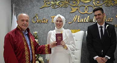 Başkan Bahçavan, Dursunbey'de Nikah Kıydı