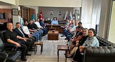 Başkan Göksel'e Nezaket Ziyaret