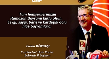  Başkan Köybaşı'dan Bayram Mesajı