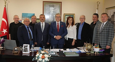 Başkan Mirza’ya Ziyaretler sürüyor