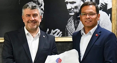 Başkan Sak’tan Başkan Akbıyık’a ziyaret