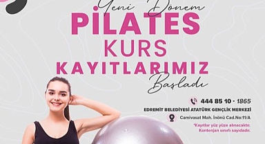 Edremit Belediyesi Ücretsiz Pilates Kursu Kayıtları Devam Ediyor