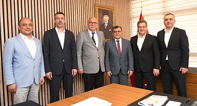 Esnaf Odaları, Altıeylül Belediye Başkanı Hakan Şehirli'yi Ziyaret Etti