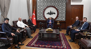 MÜSİAD Balıkesir Şubesi, Vali Ustaoğlu'nu Ziyaret Etti