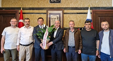 Sındırgı Belediye Başkanı Serkan Sak’a Siyasi Partilerden Tebrik Ziyaretleri