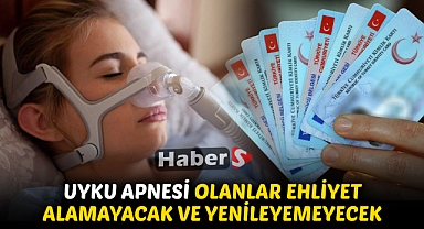 Uyku Apnesi Olanlar Ehliyet Alamayacak Veya Yenileyemeyecek