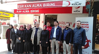 AK Parti Balıkesir Teşkilatı'ndan Kan Kampanyası