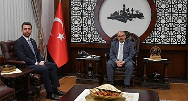 Ak Parti Milletvekili Ali Taylan Öztaylan, Vali İsmail Ustaoğlu'nu Ziyaret Etti