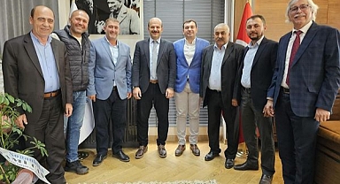 Balıkesir Damızlık Sığır Yetiştiricileri Birliği'nden İvrindi Belediye Başkanı Önder Lapanya'ya Ziyaret