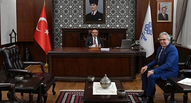 Bandırma Belediye Başkanı Dursun Mirza'dan Balıkesir Valisi İsmail Ustaoğlu'na Ziyaret