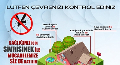 Burhaniye Belediyesi’nden Sivrisinekle Mücadelede Anlamlı Çağrı