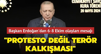 Cumhurbaşkanı Erdoğan: 