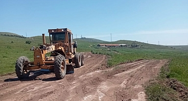Edincik Mahallesi'nde Mera Yollarında Bakım Çalışmaları Sürüyor