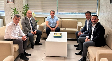 Milletvekili Canbey'den Sağlık Müdürü Keskin'e Ziyaret