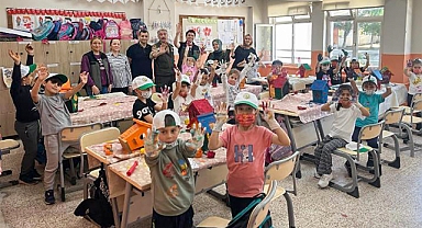 Minik Öğrencilere Ormancılık Eğitimi ve Kuş Yuvası Boyama Etkinliği