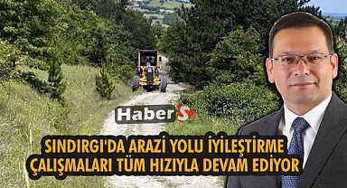 Sındırgı'da Arazi Yolu İyileştirme Çalışmaları Tüm Hızıyla Devam Ediyor