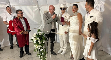 Altıeylül Belediye Başkanı Hakan Şehirli, Banu & İlker'in Düğün Merasimine Katıldı