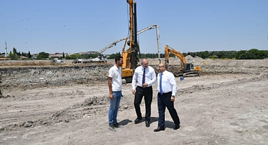 Altıeylül Kaymakamlığı Hükümet Konağı İnşaatı Hızla İlerliyor