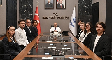 Balıkesir Çocuk Hakları İl Komitesi'nden Vali Ustaoğlu'na Ziyaret