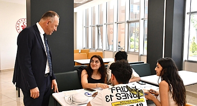 Balıkesir Gençlik ve Spor İl Müdürü Adem Özalp, Balıkesir Üniversitesi Genç Ofis’i Ziyaret Etti