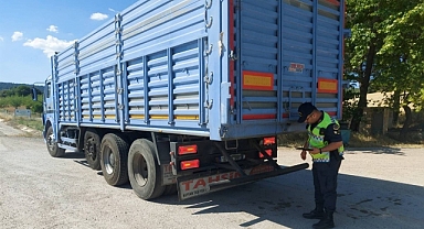 Balıkesir İl Jandarma Komutanlığı Trafik Jandarmasından Özel Denetim