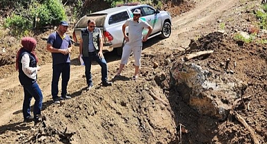 Balıkesir Orman Bölge Müdürlüğü, Sındırgı'da Orman Yollarını Güçlendiriyor