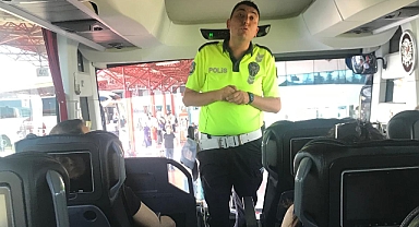 Balıkesir Şehirlerarası Otobüs Terminalinde Trafik Güvenliği Bilgilendirme Operasyonu