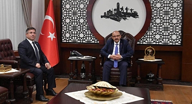 Balıkesir Üniversitesi Rektörü Prof. Dr. Yücel Oğurlu’dan Vali İsmail Ustaoğlu’na Ziyaret