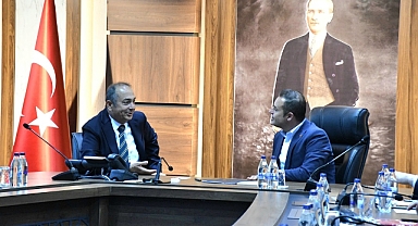 Balıkesirspor Başkanı Abdullah Bekki’den Büyükşehir Belediye Başkanı Ahmet Akın’a Ziyaret