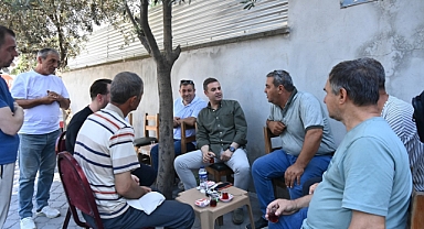 Başkan Ahmet Akın, Gaziosmanpaşa Mahallesi'ndeki Vatandaşlarla Buluştu