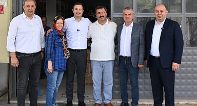 Başkan Ahmet Akın, Gönen Esnafını Ziyaret Ederek Görüşlerini Aldı