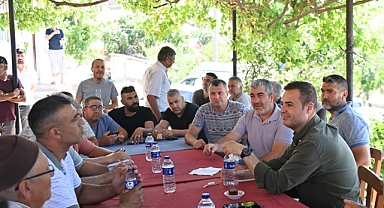 Başkan Ahmet Akın, Macarlar Mahallesi'ndeki Vatandaşlarla Biraraya Geldi